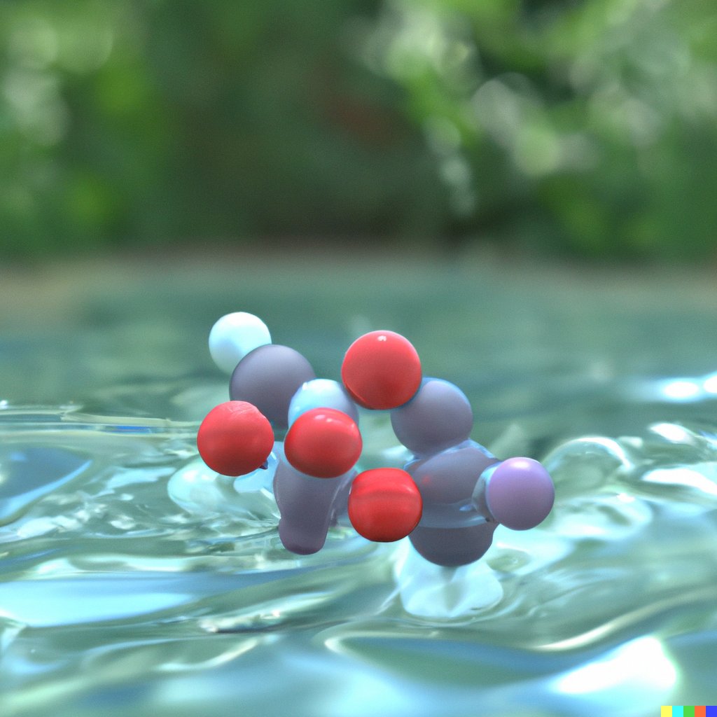 The DALL-E molecule used as the starting point