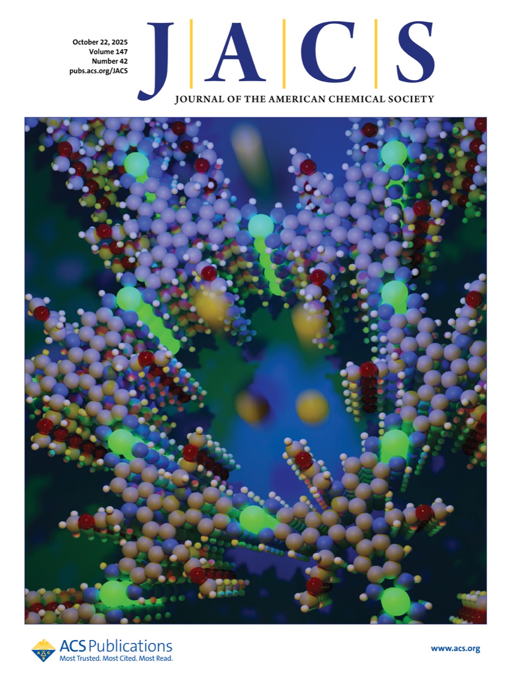 JACS supplementary cover art, volume 147, issue 42